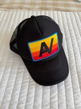 Aviator Nation Trucker Hat - Black